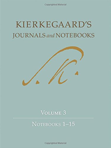Journals and Notebooks, Vol 3