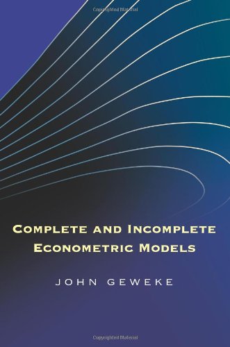 Complete and Incomplete Econometric Models