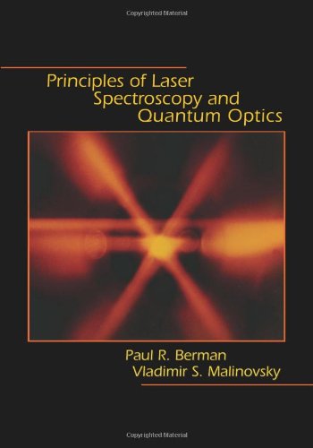 Principles of Laser Spectroscopy and Quantum Optics