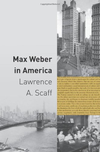 Max Weber in America