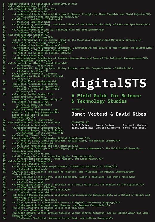 digitalSTS: A Field Guide for Science &amp; Technology Studies