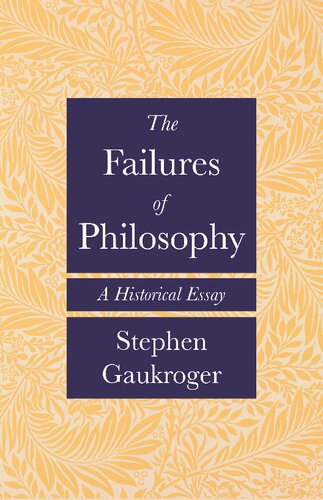 The Failures of Philosophy