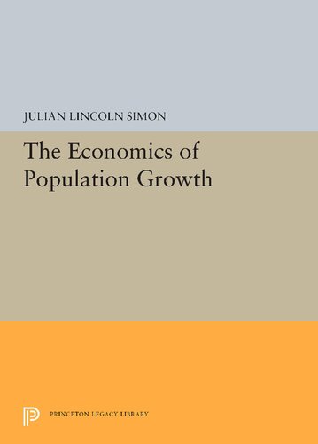 The Economics of Population Growth