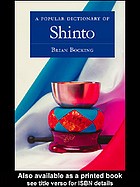 A Popular Dictionary of Shinto