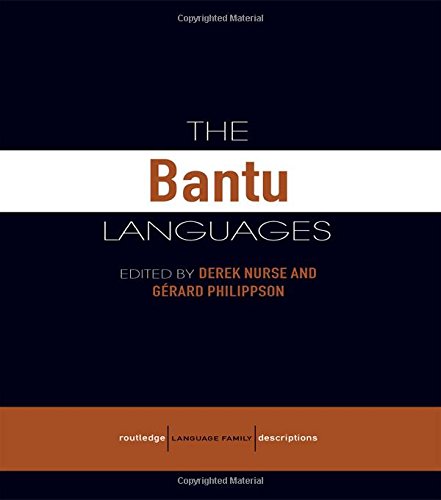 The Bantu Languages