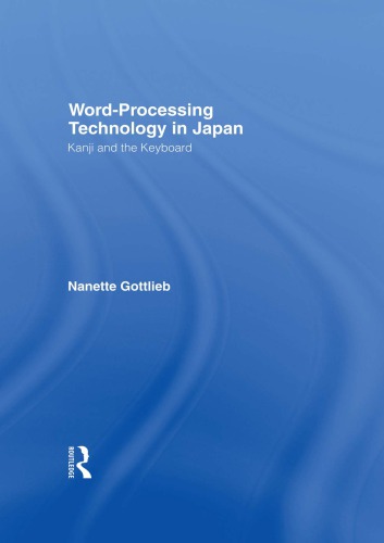 Word-Processing Technology in Japan