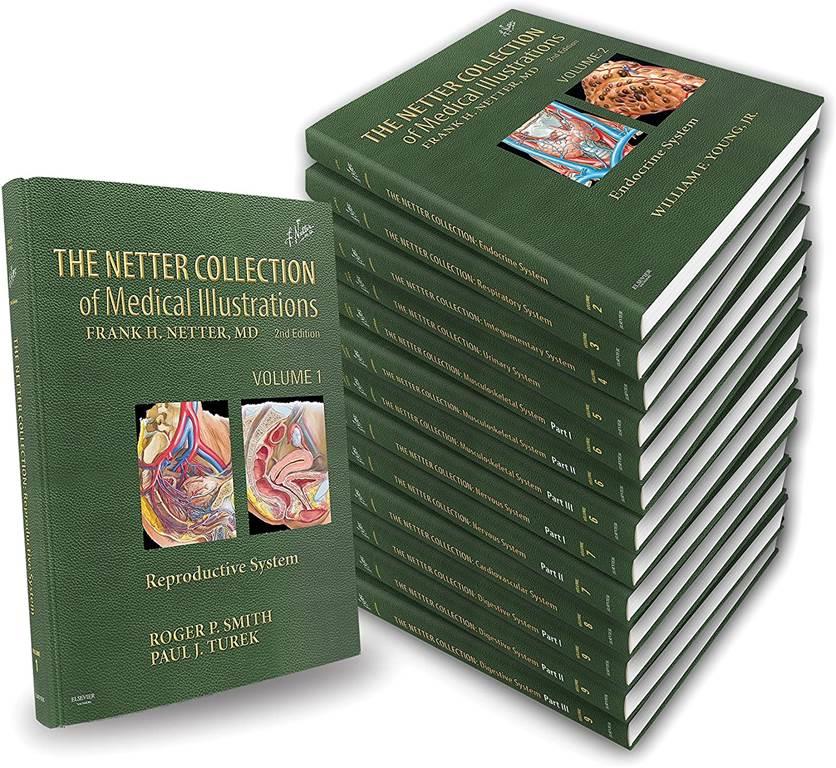 The Netter Collection of Medical Illustrations Complete Package (Netter Green Book Collection)