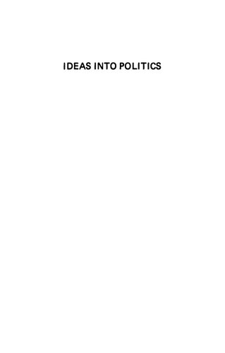 Ideas Into Politics