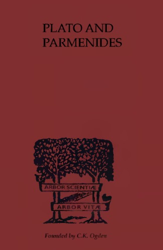 Plato and Parmenides