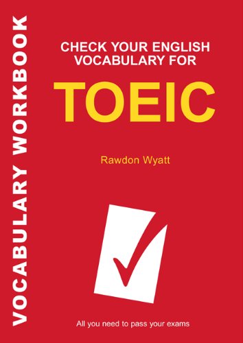 Check Your English Vocabulary for TOEIC