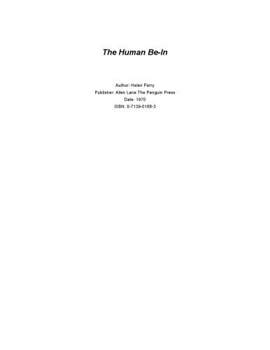 The human be-in