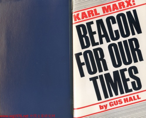 Karl Marx, Beacon for Our Times