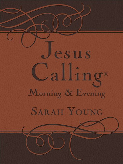 Jesus Calling Morning and Evening, with Scripture references