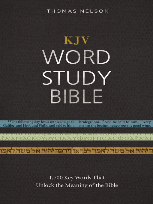 KJV, Word Study Bible, Ebook, Red Letter