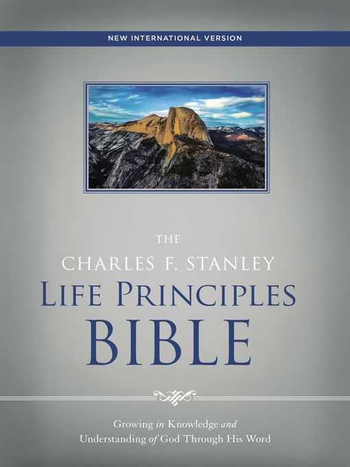 NIV, the Charles F. Stanley Life Principles Bible, Ebook