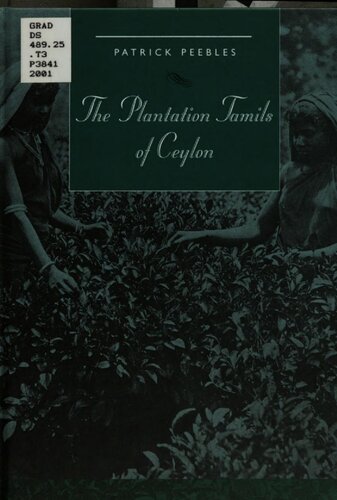 Plantation Tamils of Ceylon