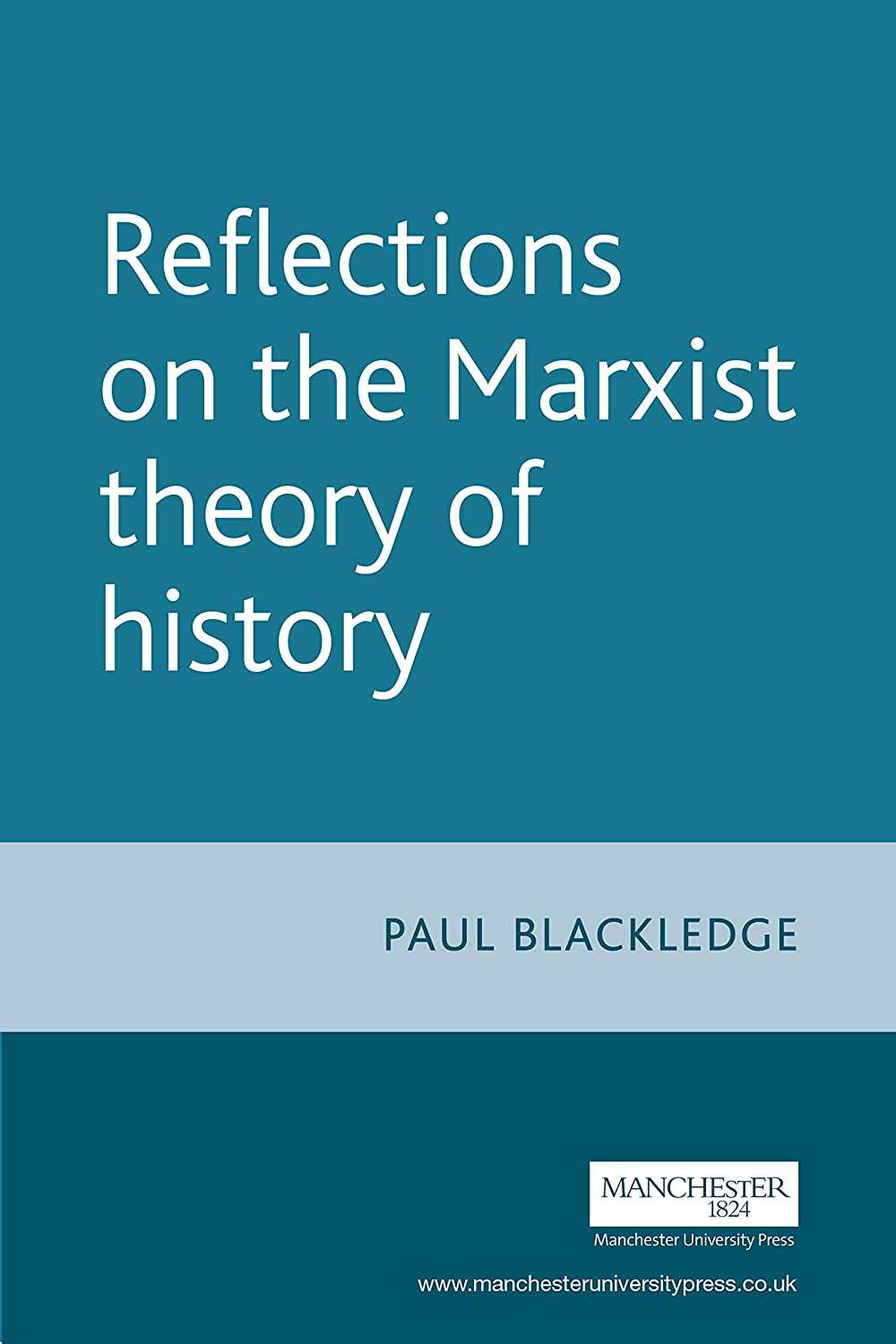 Reflections on the Marxist theory of history (Issues in Historiography MUP)