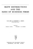 Skew Distributions and the Sizes of Business Firms