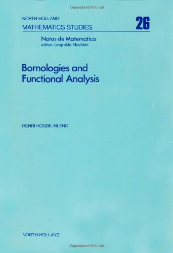 Bornologies And Functional Analysis