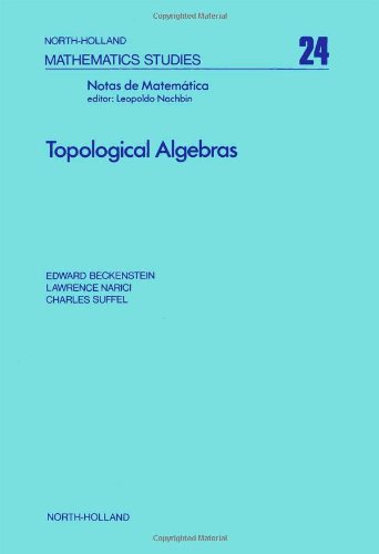 Topological Algebras