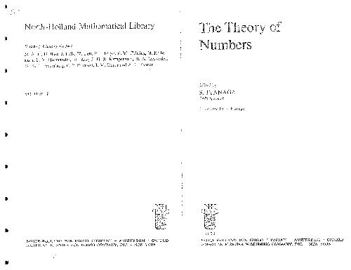 The theory of numbers