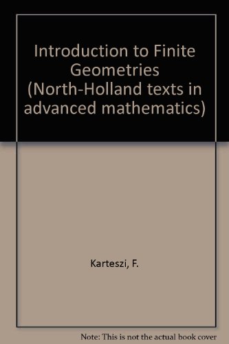 Introduction to finite geometries