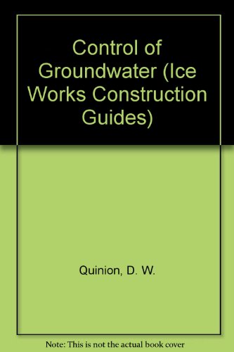 Control of Groundwater