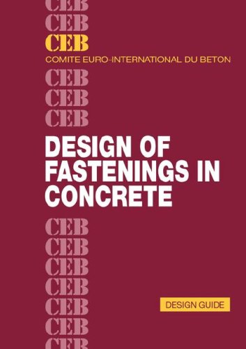 Design Of Fastenings In Concrete