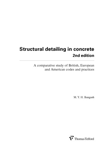 Structural Detailing in Concrete