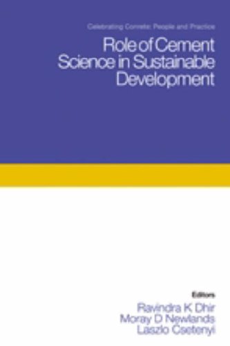 Role of Cement Science in Sustainable Development