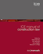 Ice Manual of Construction Law