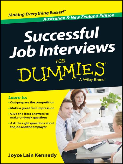 Successful Job Interviews For Dummies