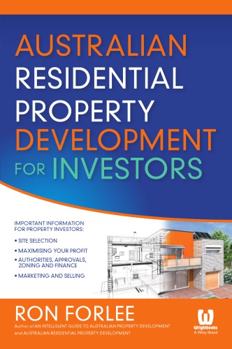 Australian Residential Property Development for Investors