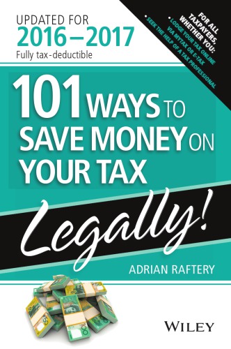 101 Ways to Save Money on Your Tax - Legally