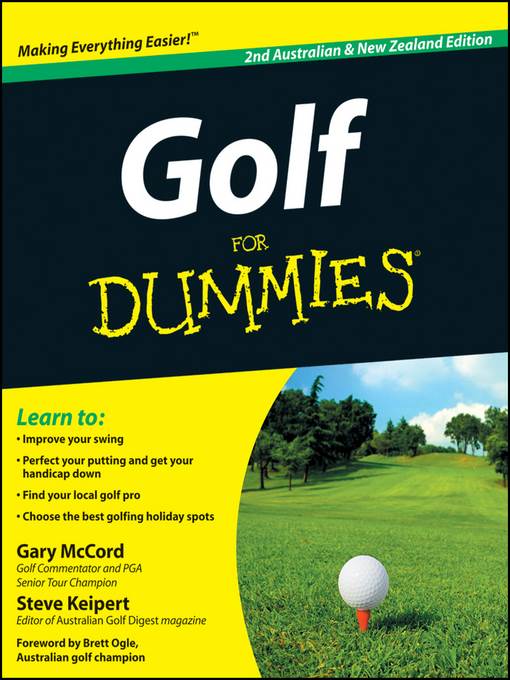 Golf For Dummies, Australian and New Zealand Edition