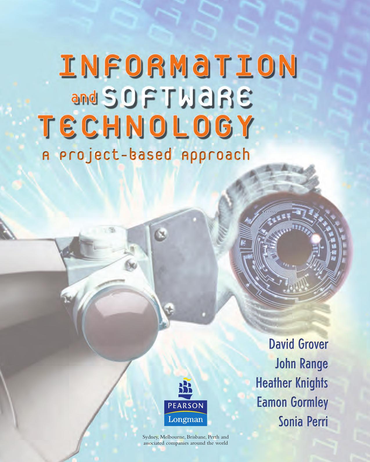 Information And Software Technology: A Project-based Approach