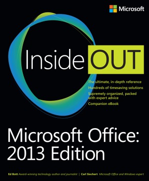 Microsoft Office Professional 2013 Inside Out