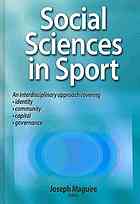 Social Sciences in Sport