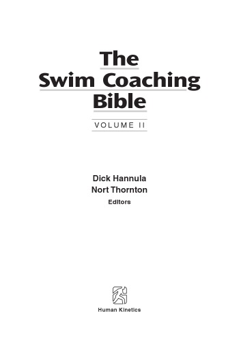 The Swim Coaching Bible, Volume II