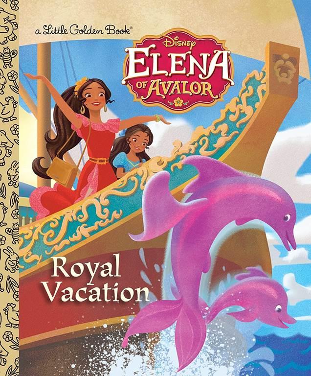 Royal Vacation (Disney Elena of Avalor) (Little Golden Book)