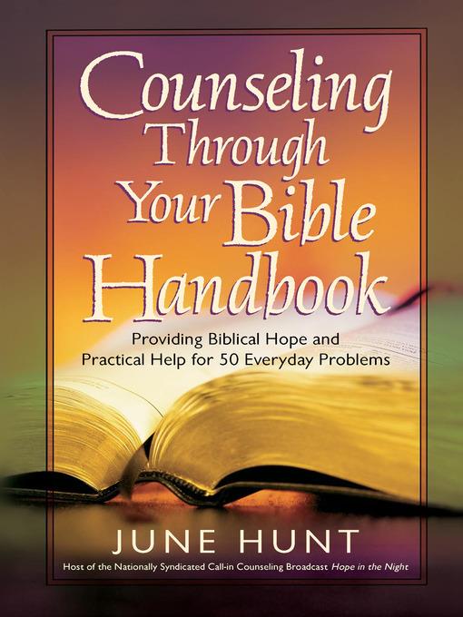 Counseling Through Your Bible Handbook