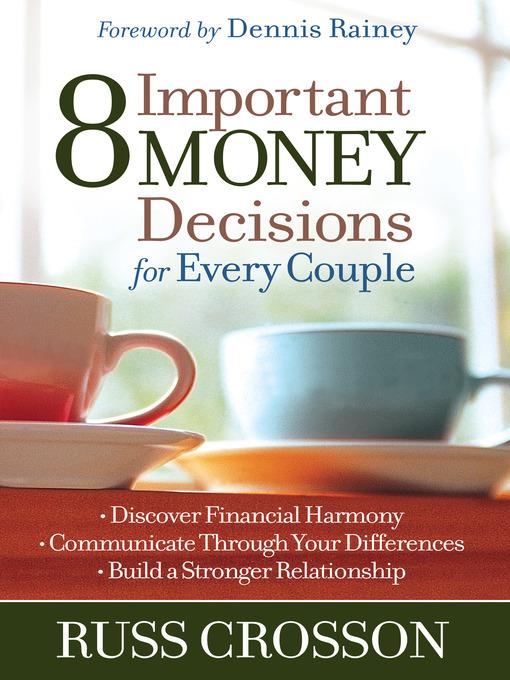 8 Important Money Decisions for Every Couple