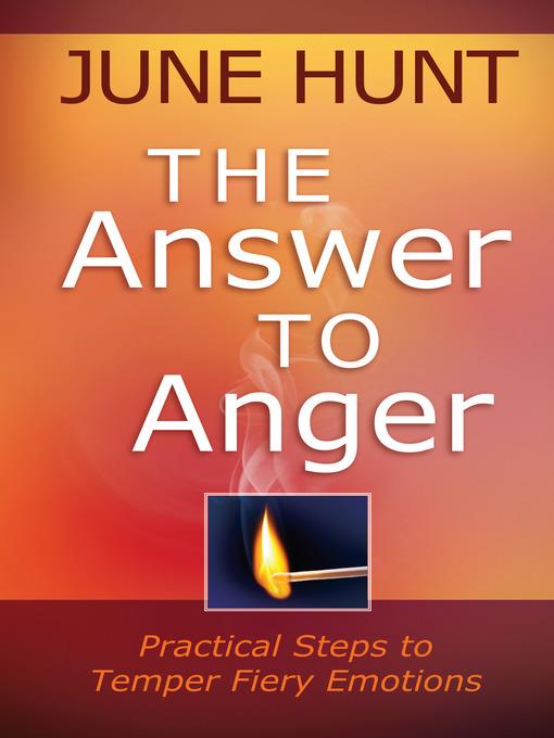 The Answer to Anger