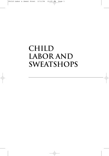 Child Labor and Sweatshops (At Issue)