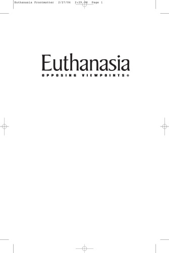 Euthanasia