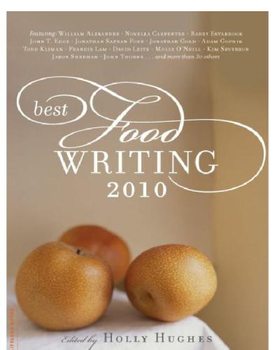 Best Food Writing 2010