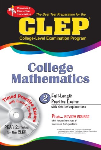 CLEP College Mathematics w/ TestWare CD