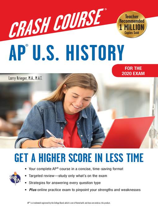 AP®  U.S. History Crash Course, For the 2020 Exam, Book + Online