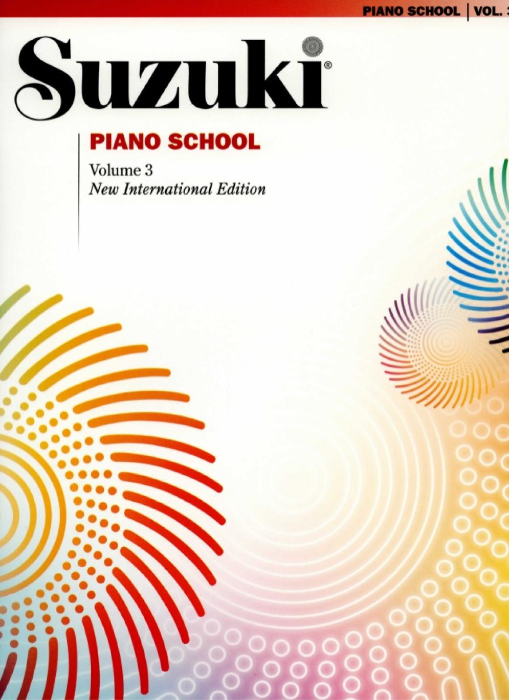 Suzuki Piano School (New International Edition) Volume 3 (Book &amp; CD)