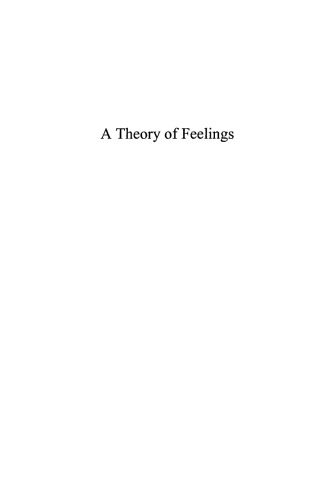 A Theory of Feelings